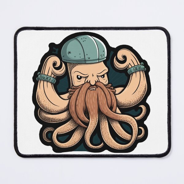 Item preview, Buff Swole Kraken designed and sold by Inky-Spiration.