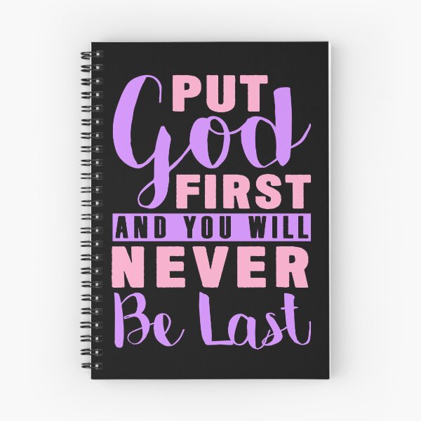 Item preview, Put God First And You Will Never Be Last designed and sold by plushism.