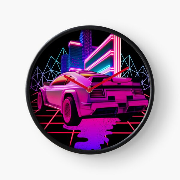 Artikelvorschau, Retro Wave City Sport Auto 80s Vaporwave entworfen und verkauft von Ascooepics.