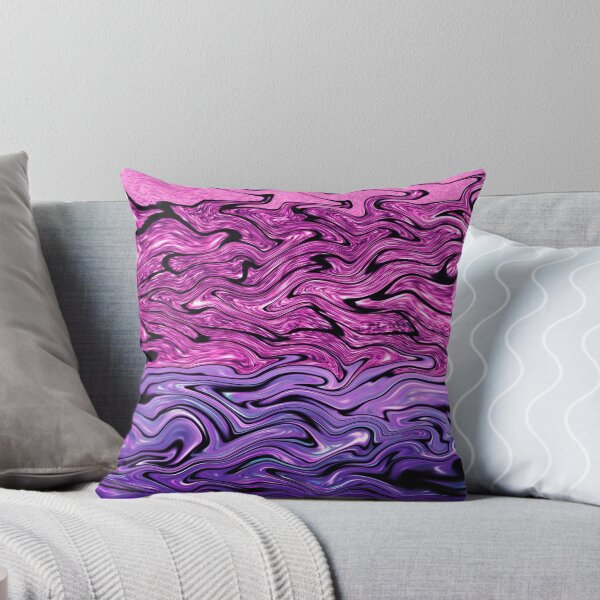 Item preview, color combination abstract purple blued wavey pattern designed and sold by Cici-Chan.