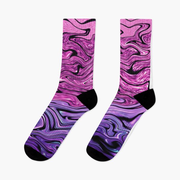 Item preview, color combination abstract purple blued wavey pattern designed and sold by Cici-Chan.