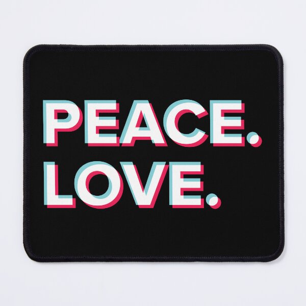 Item preview, Peace Love TikTok designed and sold by TeeMonsters.