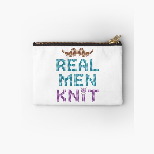 Item preview, Real Men Knit Knitting Knitter designed and sold by jaygo.