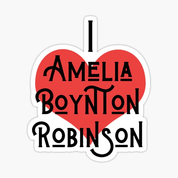 Item preview, I Love Amelia Boynton Robinson designed and sold by Aiko  Ota.