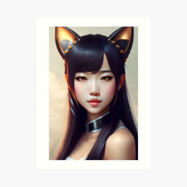 Senpai Anime Girl Japanese Cute Kawaii Cosplay Digital Art by The