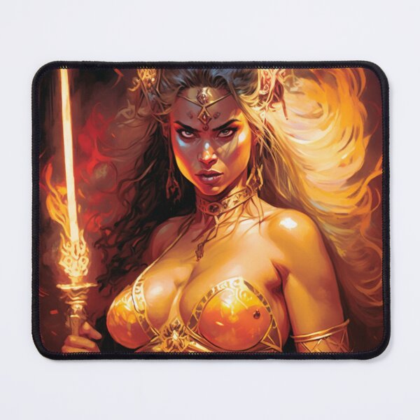 Item preview, Sexy Warrior Princess designed and sold by AIartCANVAS.