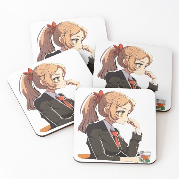 Item preview, Red head School girl designed and sold by Digital-Space.