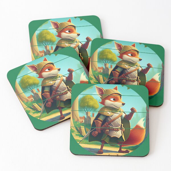 Item preview, Cartoon Robin Hood Fox designed and sold by vladocar.