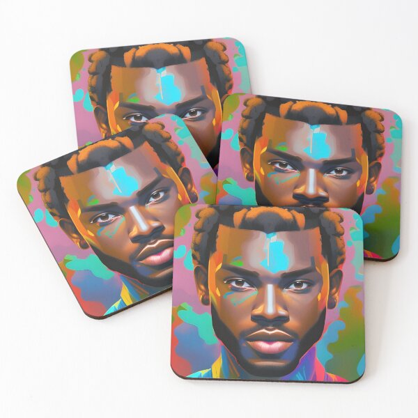 Item preview, Afro Abstract Art- Portrait of Black Man designed and sold by NoirCultureC-2.