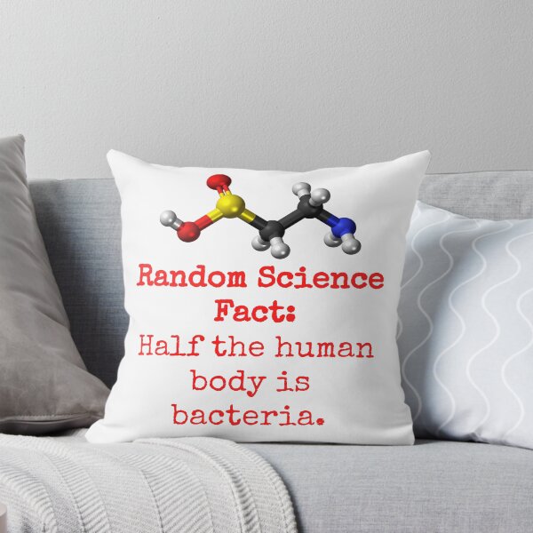 Aperçu de l'œuvre Half The Human Body Is Bacteria - Science Fact créée et vendue par CrankyOldDude.