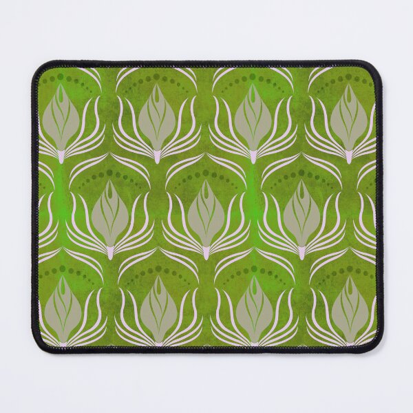 Item preview, Flower Flow 2 - Garden Green designed and sold by Carina Parry Studios.