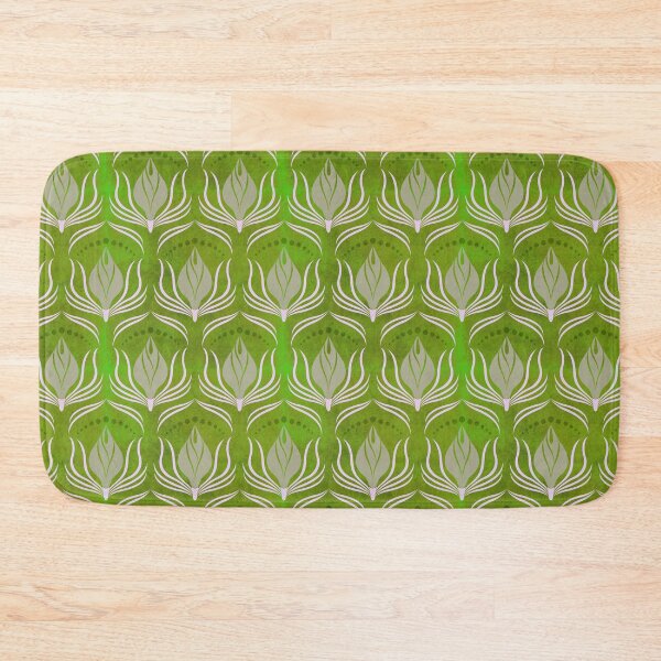 Item preview, Flower Flow 2 - Garden Green designed and sold by Carina Parry Studios.