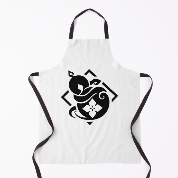 Item preview, Baizhu logo in black - Genshin Impact designed and sold by damomonkey.