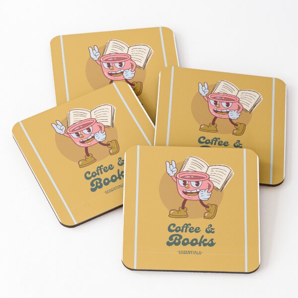 Item preview, Books & coffee designed and sold by Sidney  Hildebrandt.