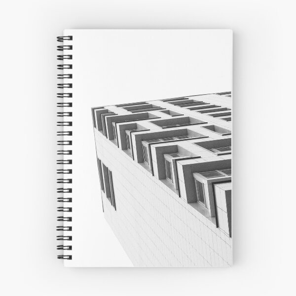Item preview, Monochrome Building Abstract 4 designed and sold by NeonAbstracts.