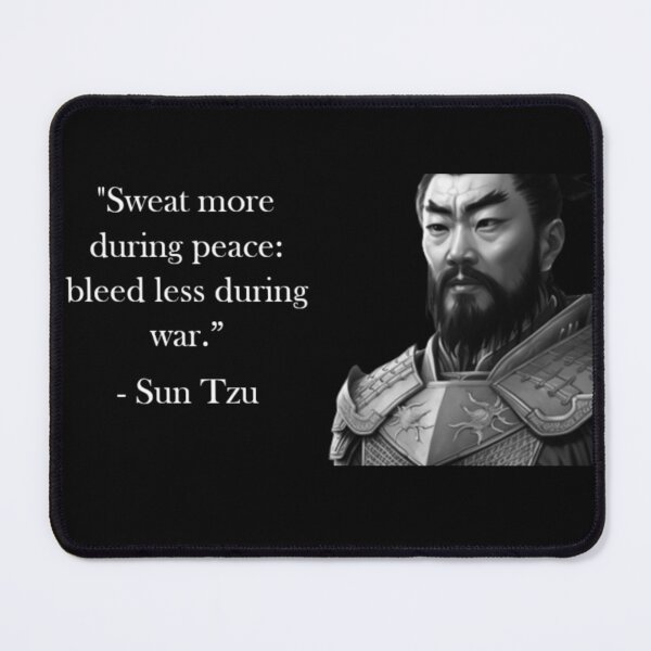 Item preview, Sun Tzu Quote - Sweat and Blood designed and sold by Reed-Inc.