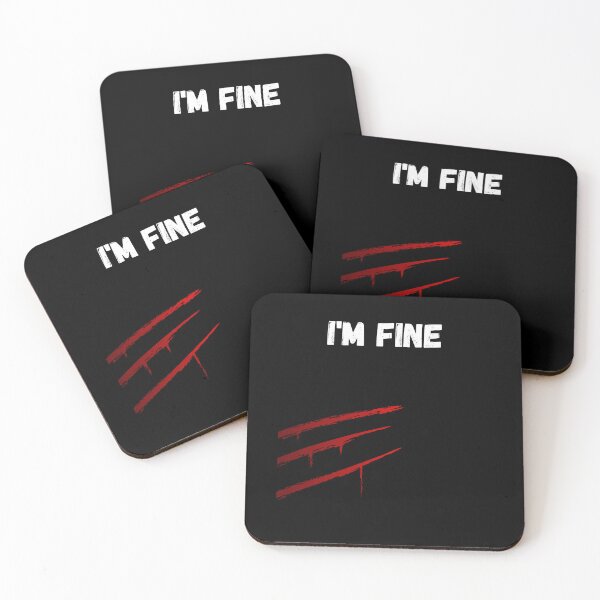 Item preview, I'm Fine designed and sold by CocoParadise.