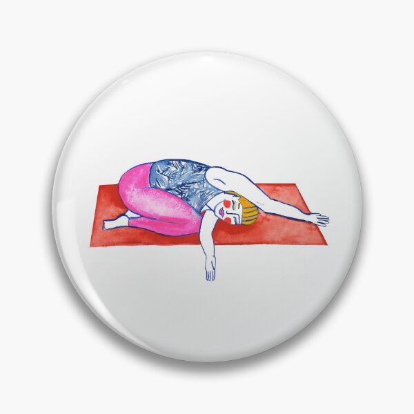Item preview, Child Pose Rotated, Yin Yoga Position, Child pose designed and sold by Nina Plankermann.