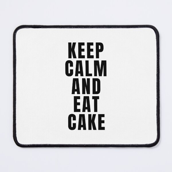 Item preview, Keep Calm And Eat Cake designed and sold by texteestore.