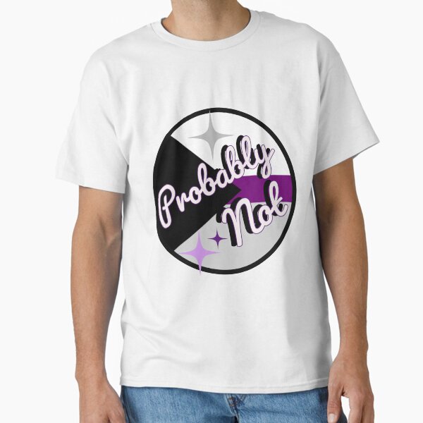 Item preview, Probably Not - Demisexual Pride designed and sold by stinkposting.