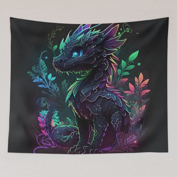 Item preview, dragon neon designed and sold by CrudeBow.