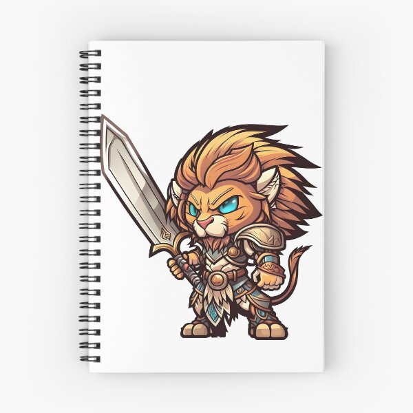 Item preview, Chibi Warrior Lion  designed and sold by ToxicDisign.