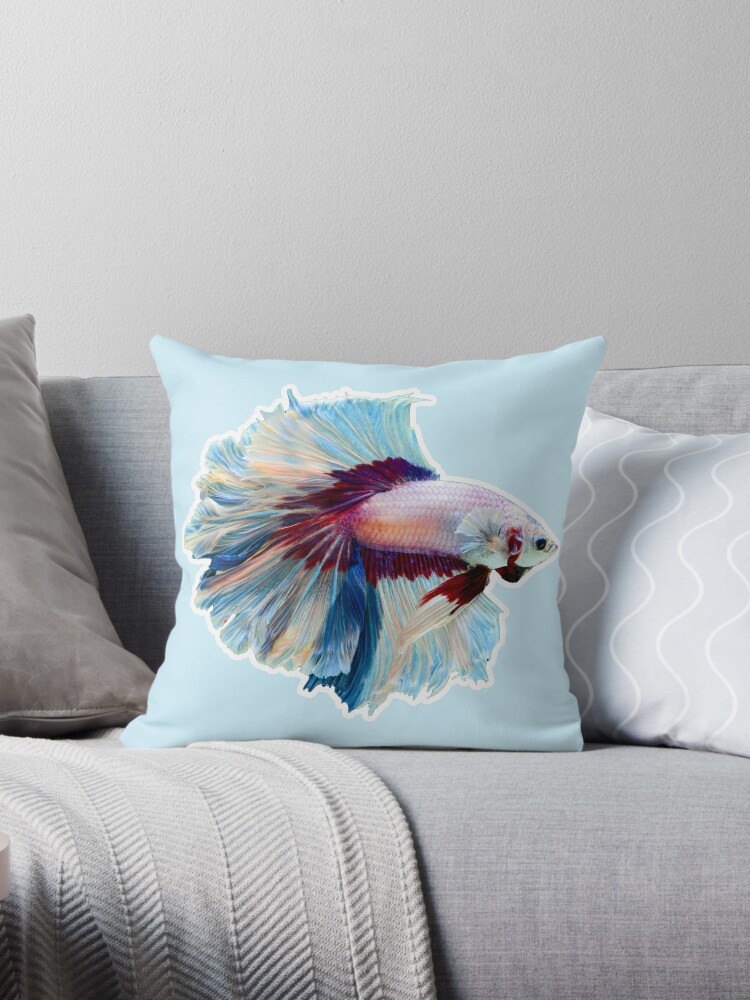 Accent pillow small fish