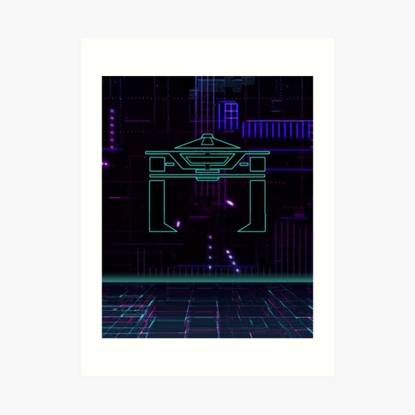 MY OTHER CAR IS A RECOGNISER Art Print