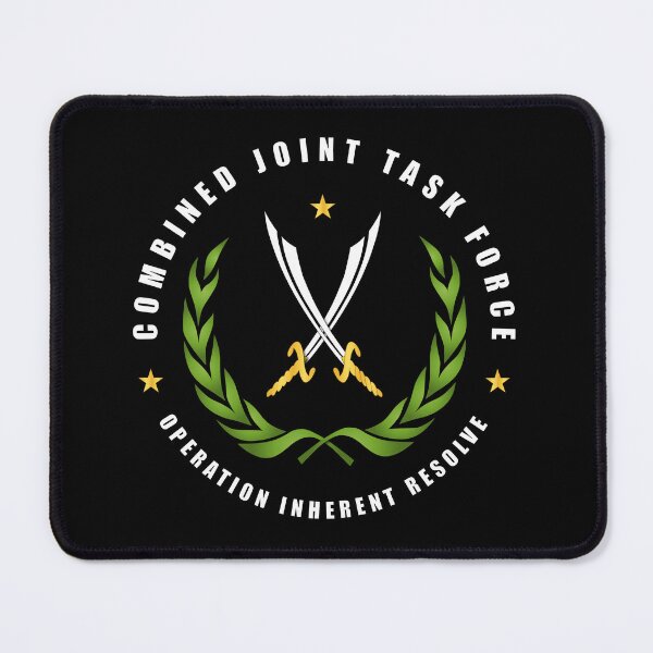 Item preview, JTF - Joint Task Force - Operation Inherent Resolve wo Bkgrd designed and sold by Military Insignia Products.