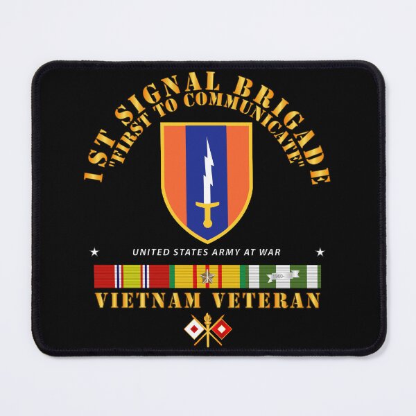 Item preview, Army - 1st Signal Bde SSI w VN SVC designed and sold by Military Insignia Products.