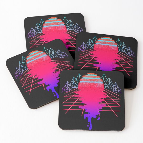 Artikelvorschau, Retro Wave Sunset 80s Vaporwave entworfen und verkauft von Ascooepics.