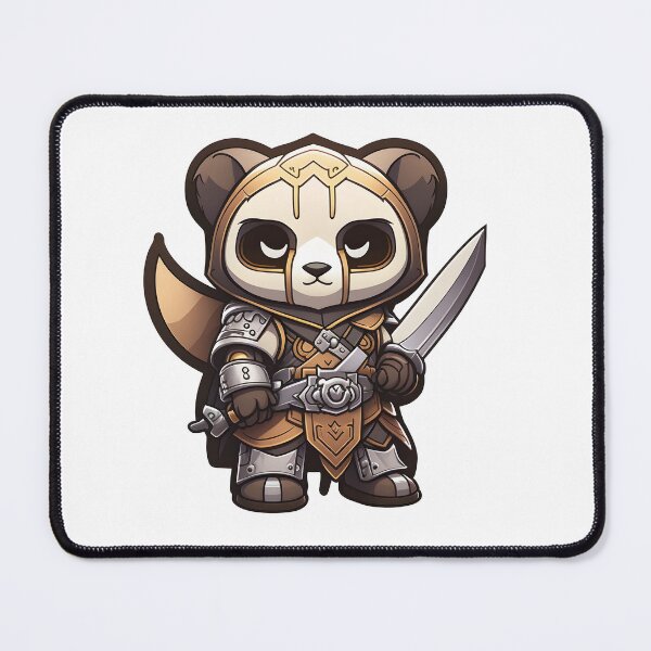 Item preview, Chibi Paladin Panda designed and sold by ToxicDisign.