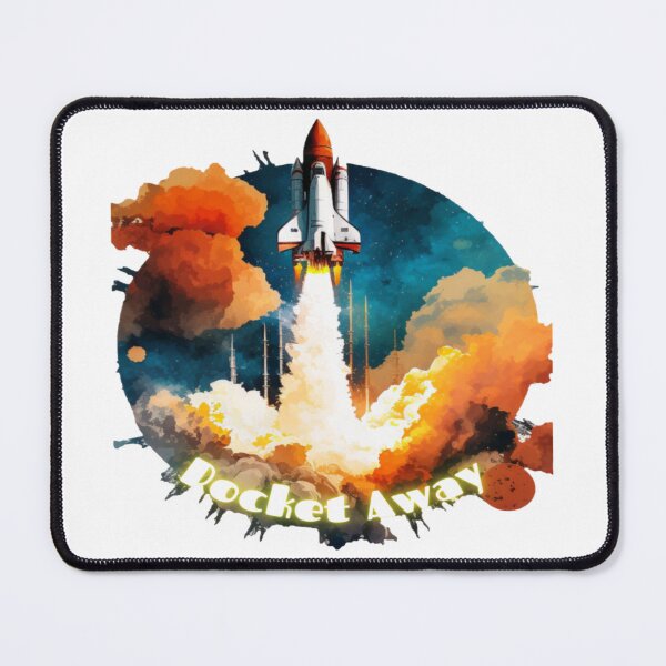 Item preview, Rocket Away! designed and sold by Zeng-Graphics.