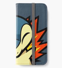 Cyndaquil iPhone Flip-Case/Hülle/Skin