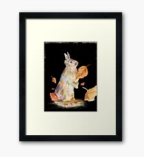 Autumn Rabbit Framed Print