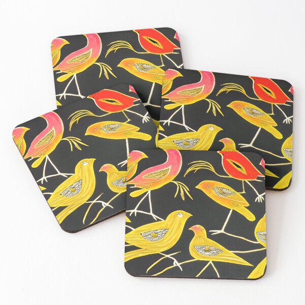 Item preview, bird batik pattern 3 designed and sold by marunoens01.