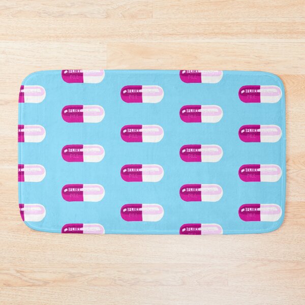 Item preview, Flirt Pill Blue designed and sold by JaymieMetz.