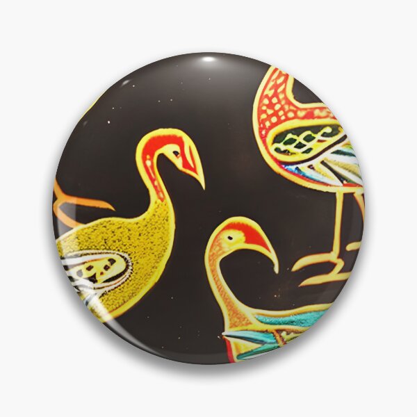 Item preview, bird batik pattern 4 designed and sold by marunoens01.