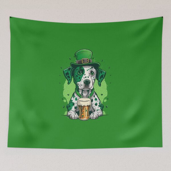 Item preview, Funny st patricks day Dog Dalmatian designed and sold by Cheeeeky.