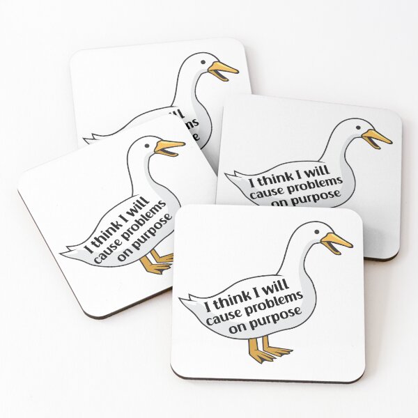 Item preview, I Think I Will Cause Problems On Purpose designed and sold by BOMarc.