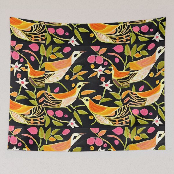 Item preview, bird batik pattern 5 designed and sold by marunoens01.