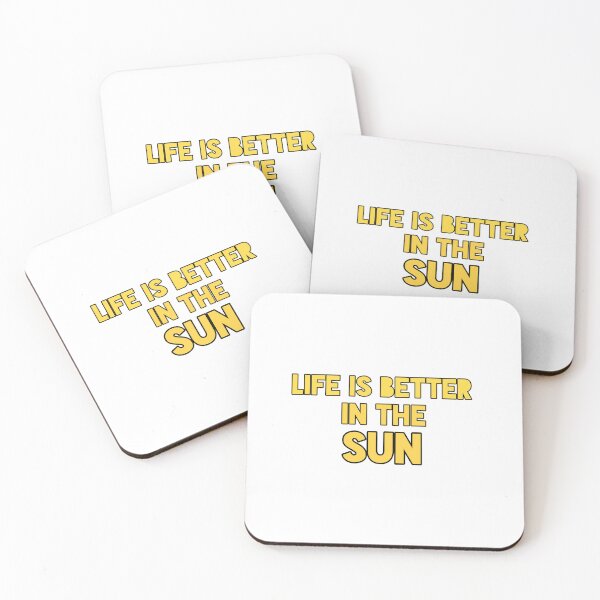 Item preview, "life is better in the sun " T-shirts logo, sticker, apparel design, nickbrayimages designed and sold by nickbrayimages.