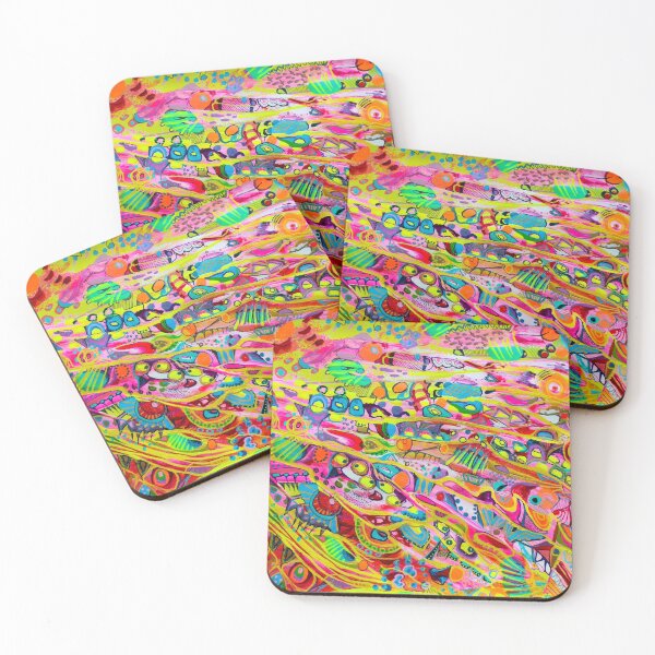 Item preview, 486. Bright Future rainbow rain, subconscious abstract designed and sold by Veera Zukova.