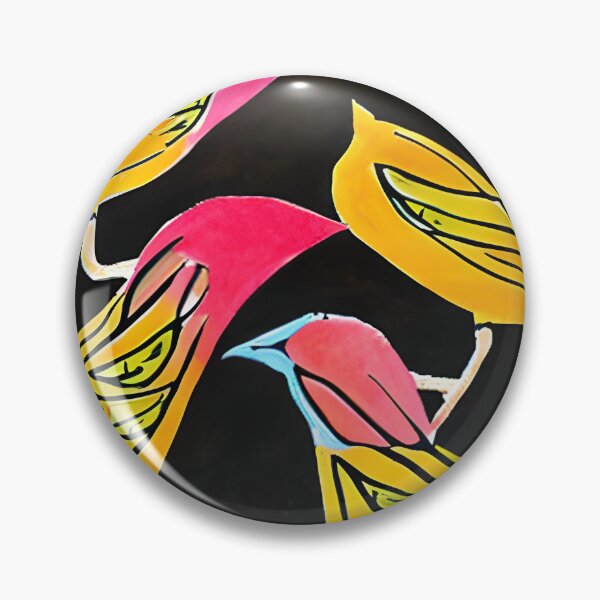 Item preview,  bird batik pattern 6 designed and sold by marunoens01.