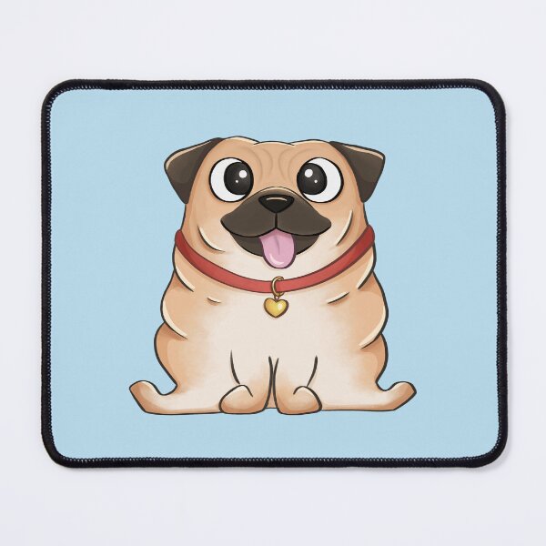 Item preview, Cute Pug designed and sold by Meowrye.