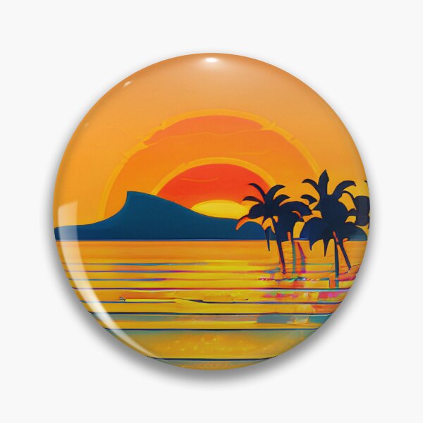 Item preview, "Summer in Crete v5" Show Your Love for Crete with a Unique Retro Vintage style Design designed and sold by nicpa-art.