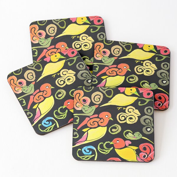 Item preview, bird batik pattern 7 designed and sold by marunoens01.