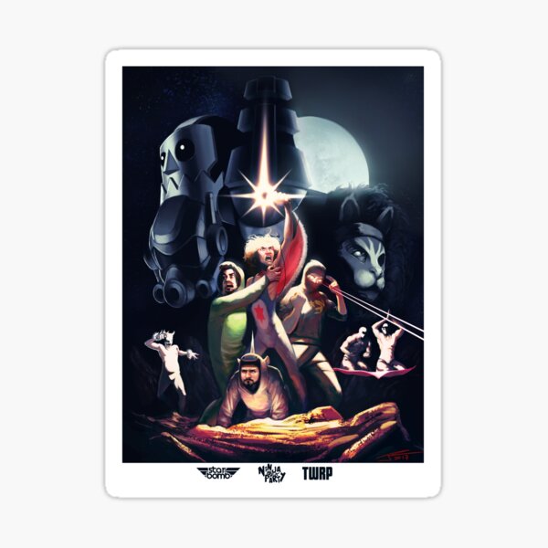 NSP TWRP Star Bomb Sticker