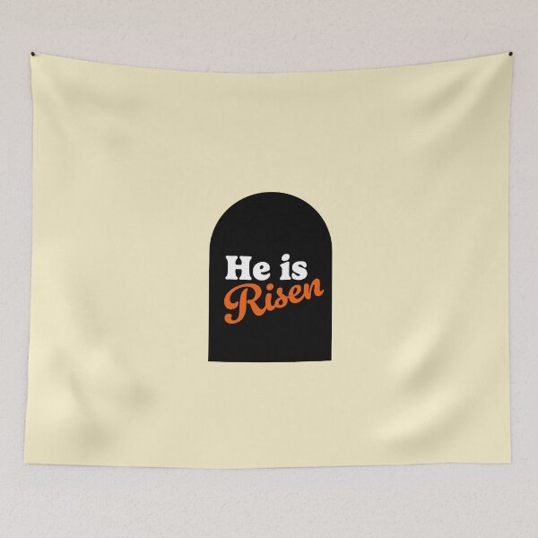 Item preview, He is Risen Easter Empty Arch Tomb designed and sold by Gumblebee Design.