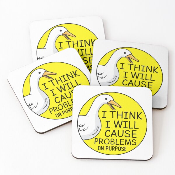 Item preview, I Think I Will Cause Problems On Purpose designed and sold by BOMarc.